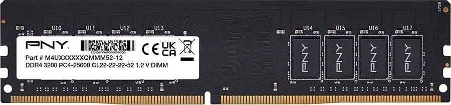 PNY 32GB DDR4 operatyvinė atmintis iš viršaus