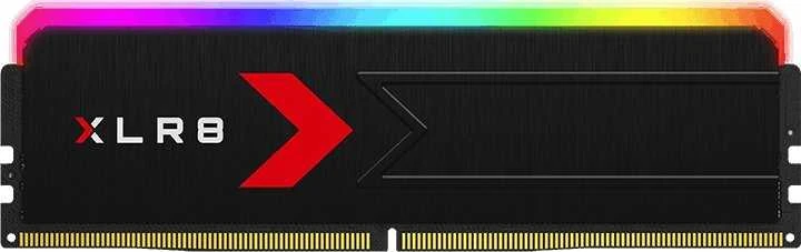 PNY XLR8 DDR5 RAM su RGB apšvietimu