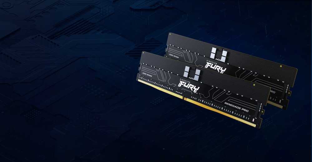 RAM „Kingston KF564R32RBEK4-64“ 64 GB 6400 MT/s DDR5 ECC Reg CL32 DIMM (4 vnt. rinkinys) „FURY Renegade Pro EXPO“ | „Kingston“