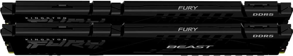 RAM „Kingston Technology FURY Beast“ 64 GB 5600 MT/s DDR5 CL36 DIMM atmintis (2 vnt. rinkinys) Juodas