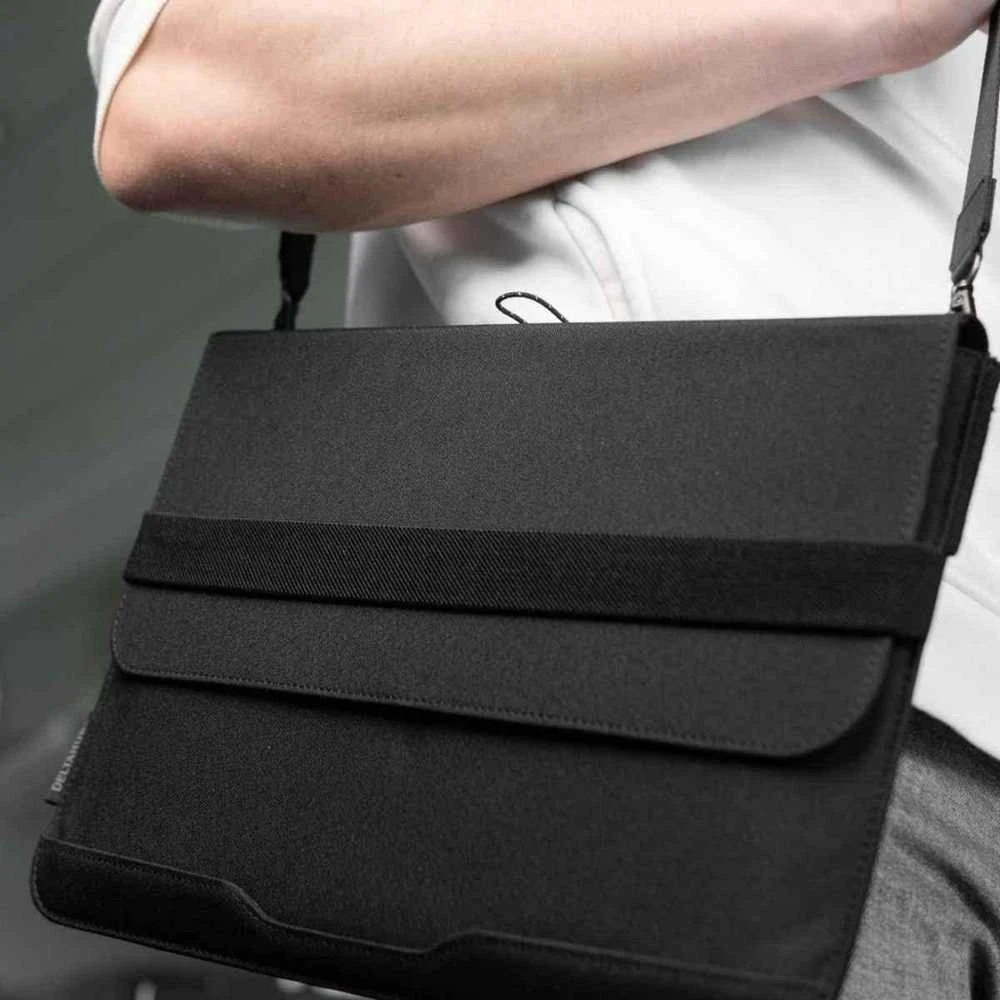 DELTAHUB Formo 13" 3-in-1 (Juodas) Nešiojamo Kompiuterio Dėklas