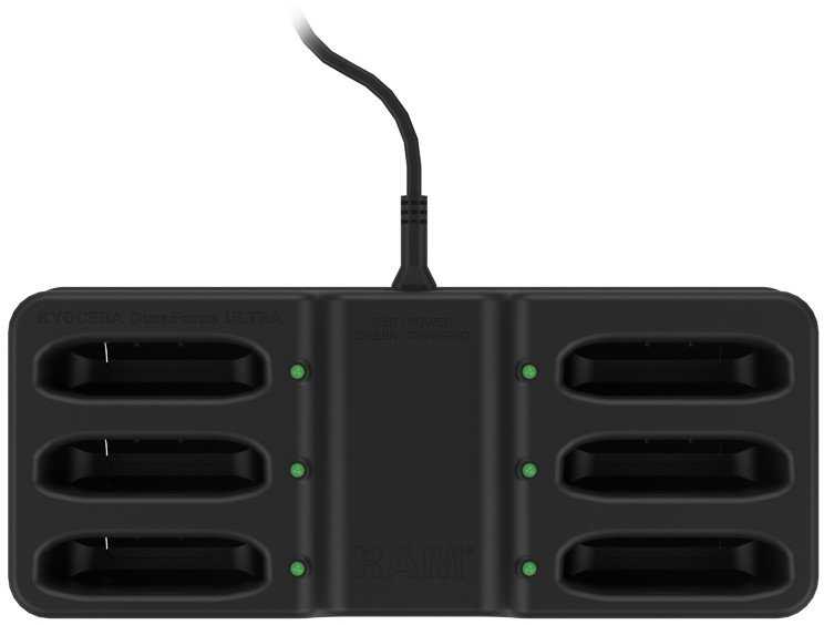 RAM Mount RAM Mounts RAM-DOCK-6G-KYO1PU, Freestanding, Composite, Juodas, Contact, Table, Kyocera DuraForce Ultra 5G E7110