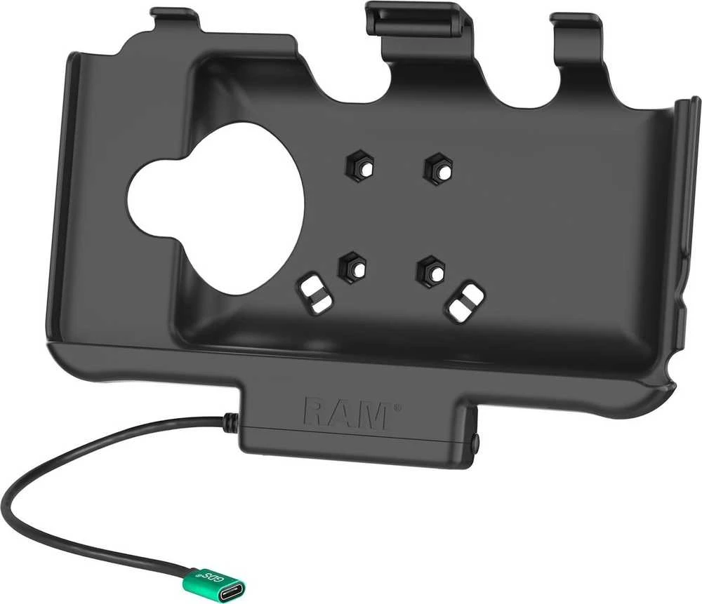 Ram Mounts Ramstai tvirtinami UNPKD EZ-ROLL'R DOCK USB-C MAITINIMO TIK SAMSUNG TAB ACTIVE2 ir TAB ACTIVE3
