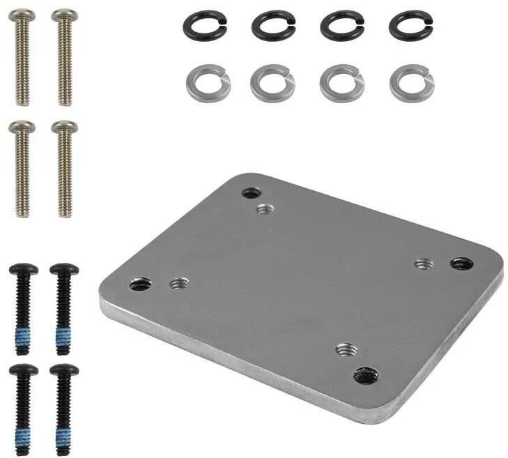 Ram Mounts RAM 2.10" X 2.60" BACKING PLATE W/ HARDWARE