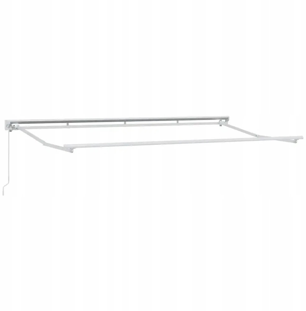 Markizės rėmas Geltona ir balta 350 x 200 cm