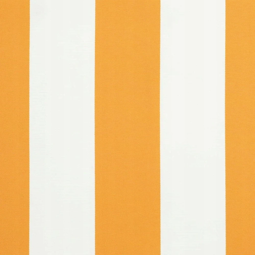 Markizės rėmas Geltona ir balta 350 x 200 cm