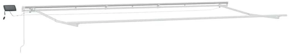 Markizės rėmas Balta 600 × 300 cm Aliuminis