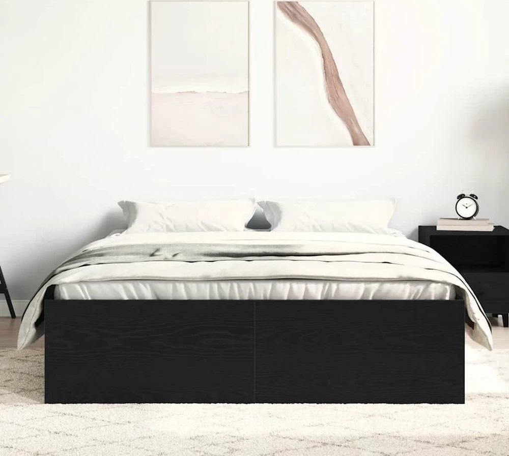 Lovos rėmas be čiužinio, 140x200 cm, apdirbta mediena