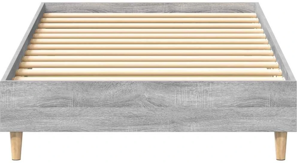 lovos rėmas be čiužinio pilka 100x200 cm inžinerinė mediena