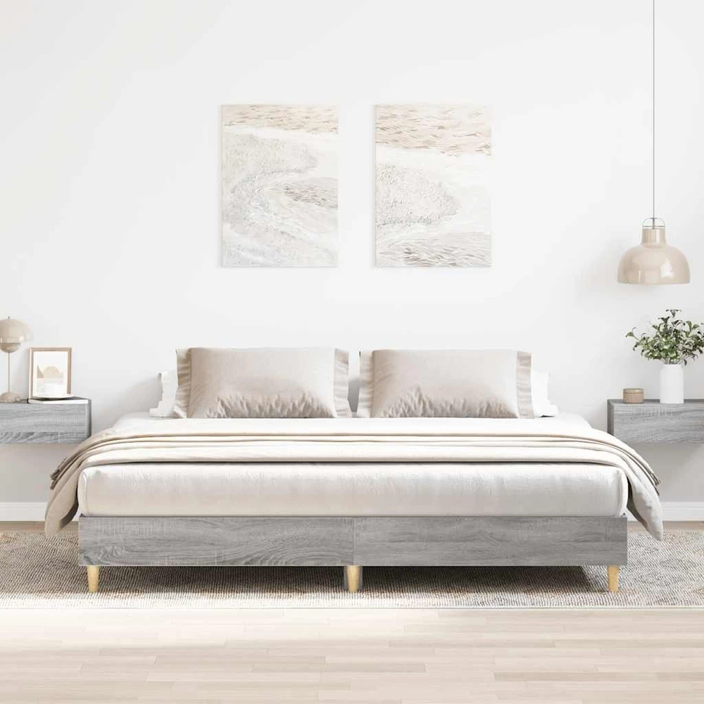 Lovos rėmas be čiužinio, 160x200 cm, apdirbta mediena