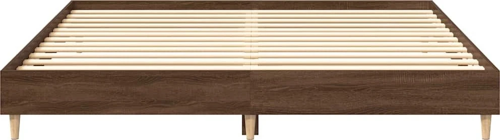 Lovos rėmas be čiužinio, 200x200 cm, apdirbta mediena