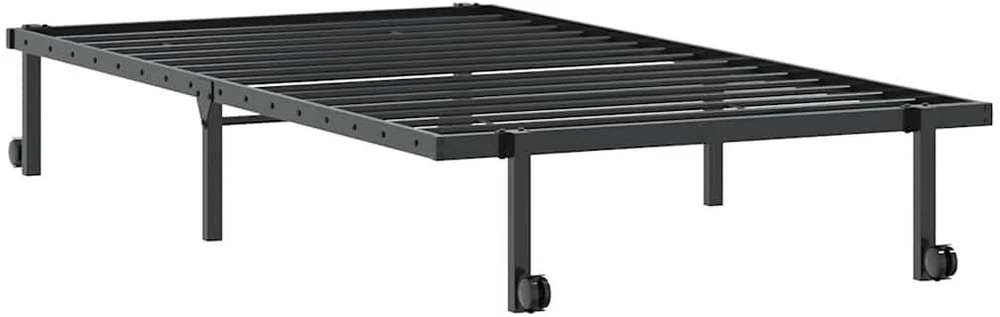Lova Lovos rėmas be čiužinio Sulankstomas juodas 107x203 cm Plienas