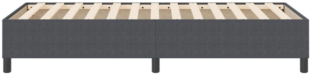 Lova Platforminės lovos rėmas Tamsiai pilka 90 x 200 cm