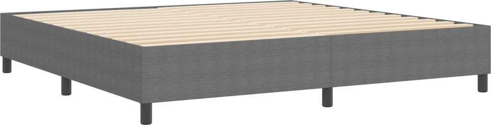 Platforminės lovos rėmas Šviesiai pilka 200 x 200 cm