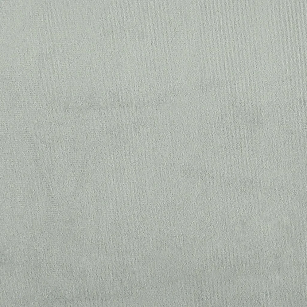 Osmanų lovos rėmas su čiužiniu, pilkas, 120x200cm, aksomas