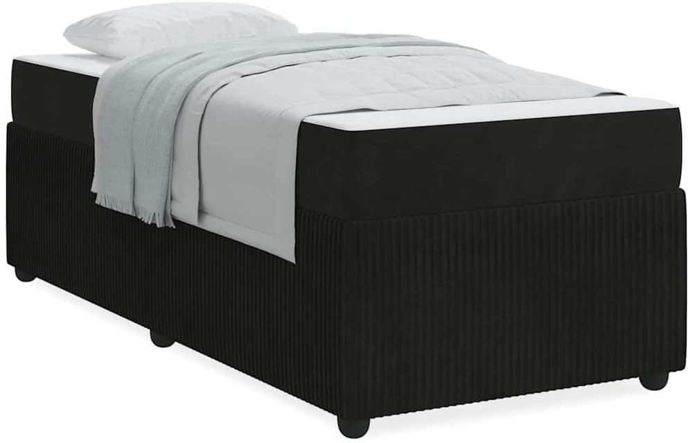 Lova Lovos rėmas Juoda 90 x 200 cm audinys