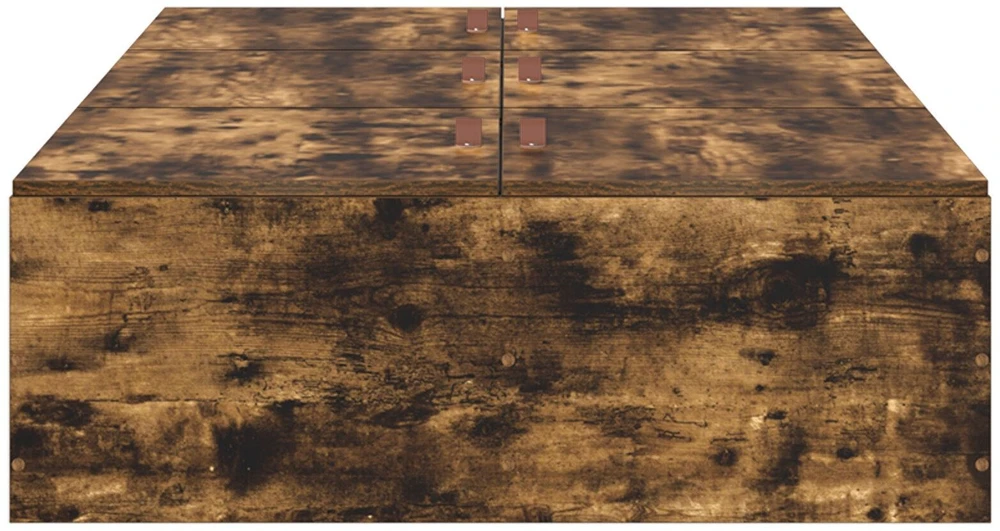 Lova su daiktų laikymo vieta Rūkyta ąžuolas 70 x 190 cm