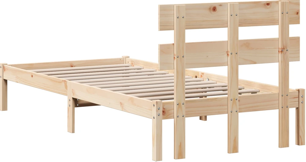Lovos rėmas Ruda 90 x 190 cm Pušies medienos masyvas