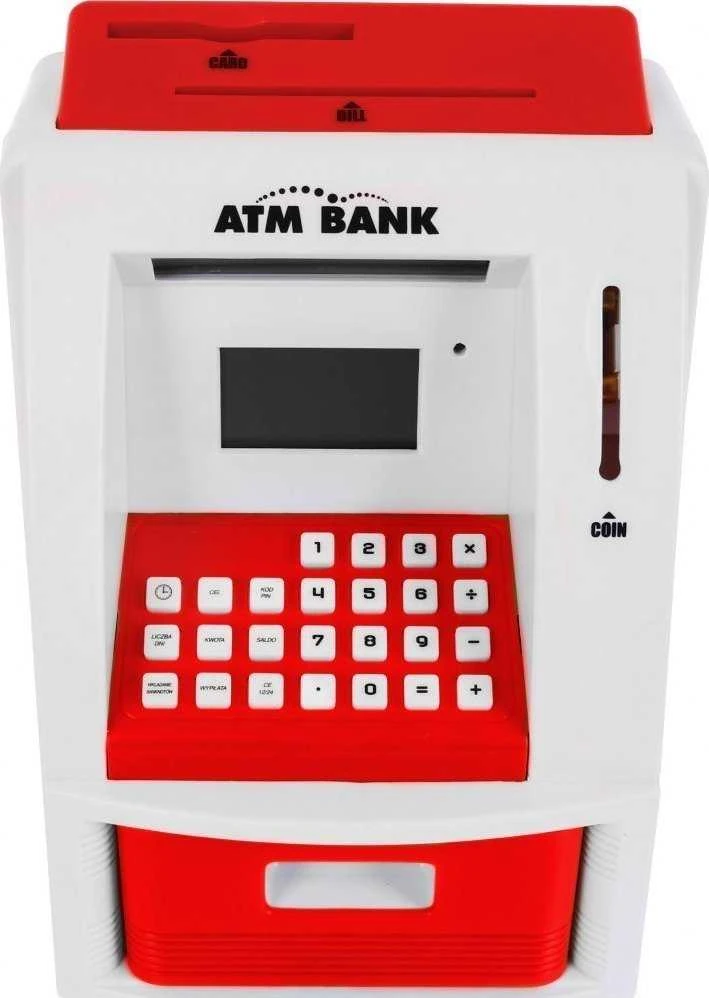Ramiz ATM bankomatas raudonos spalvos PL