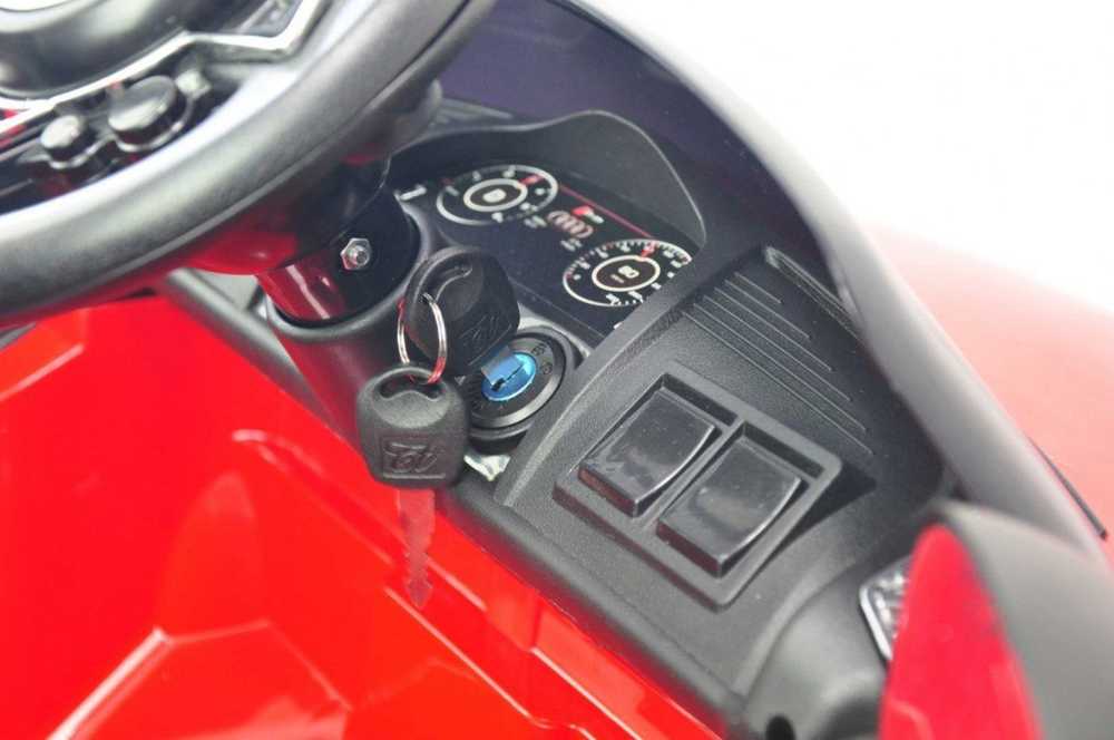 Ramiz Elektromobilis Audi R8, Raudona