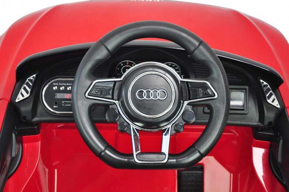 Ramiz Elektromobilis Audi R8, Raudona