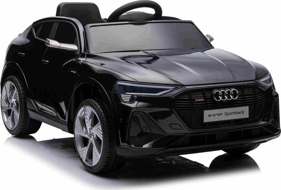Ramiz Elektromobilis vaikams Audi E- Tron QLS-6688, 4x4, juodas