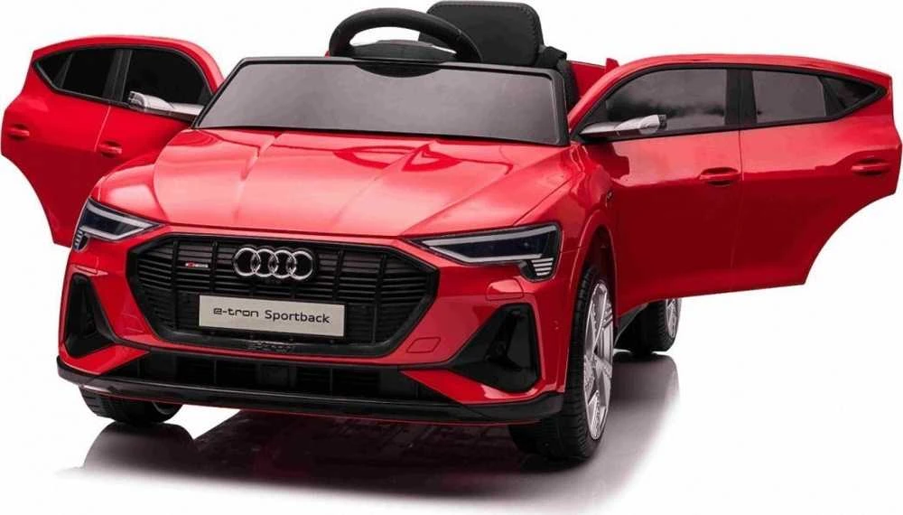 Ramiz Elektromobilis vaikams Audi E- Tron QLS-6688, 4x4, raudonas