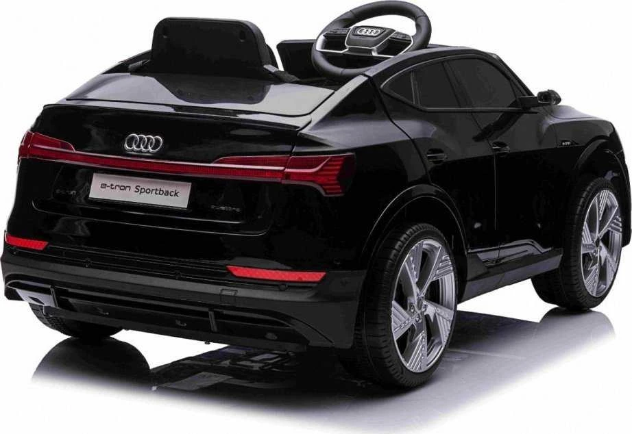Ramiz Elektromobilis vaikams Audi E- Tron QLS-6688, 4x4, juodas
