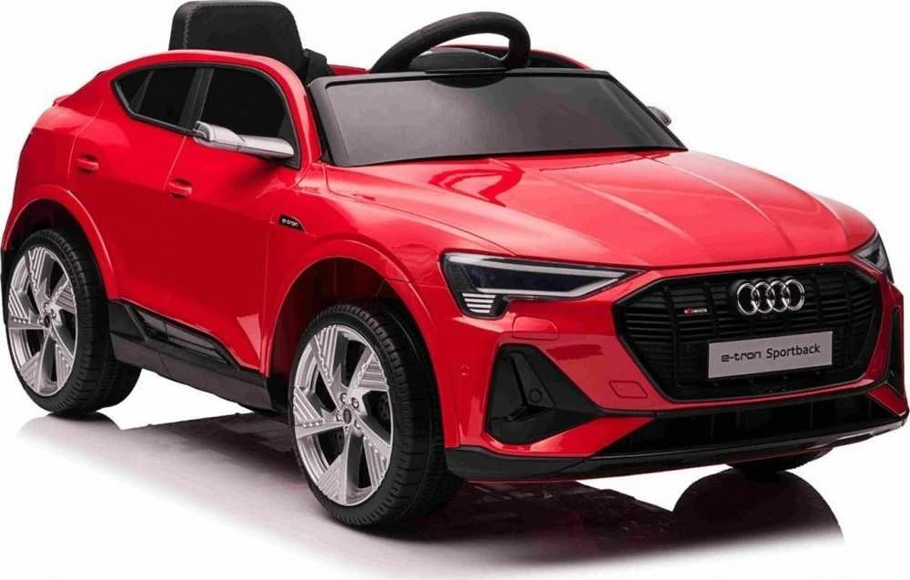 Ramiz Elektromobilis vaikams Audi E- Tron QLS-6688, 4x4, raudonas