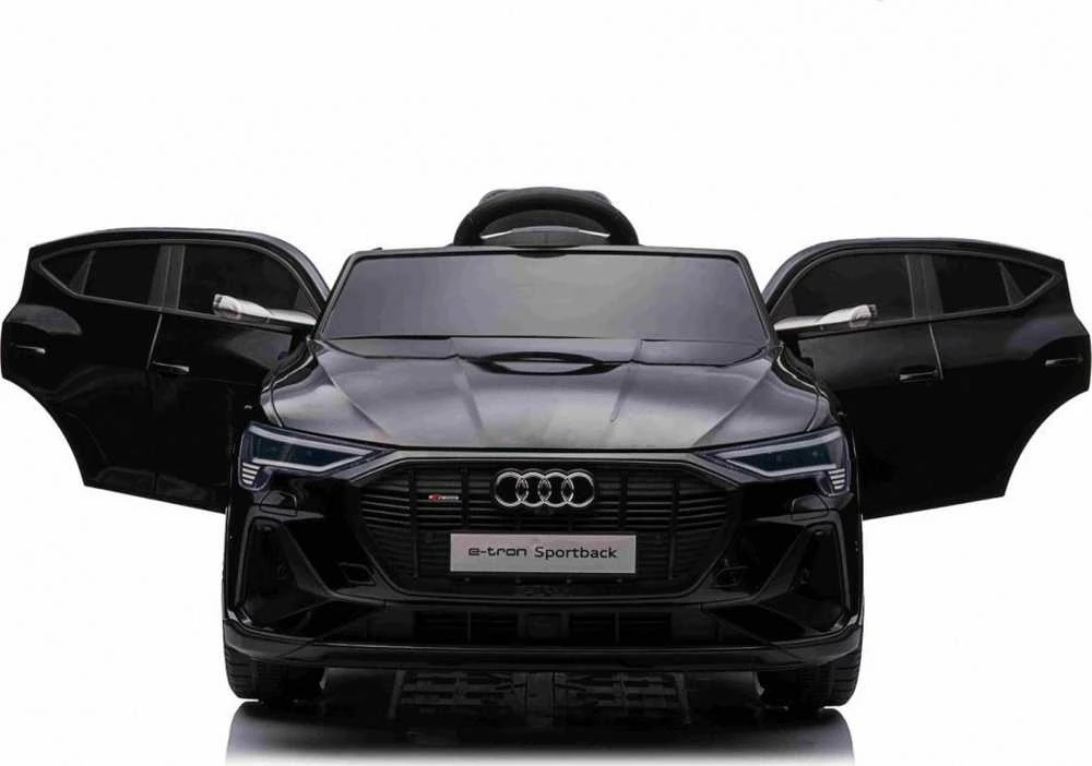 Ramiz Elektromobilis vaikams Audi E- Tron QLS-6688, 4x4, juodas