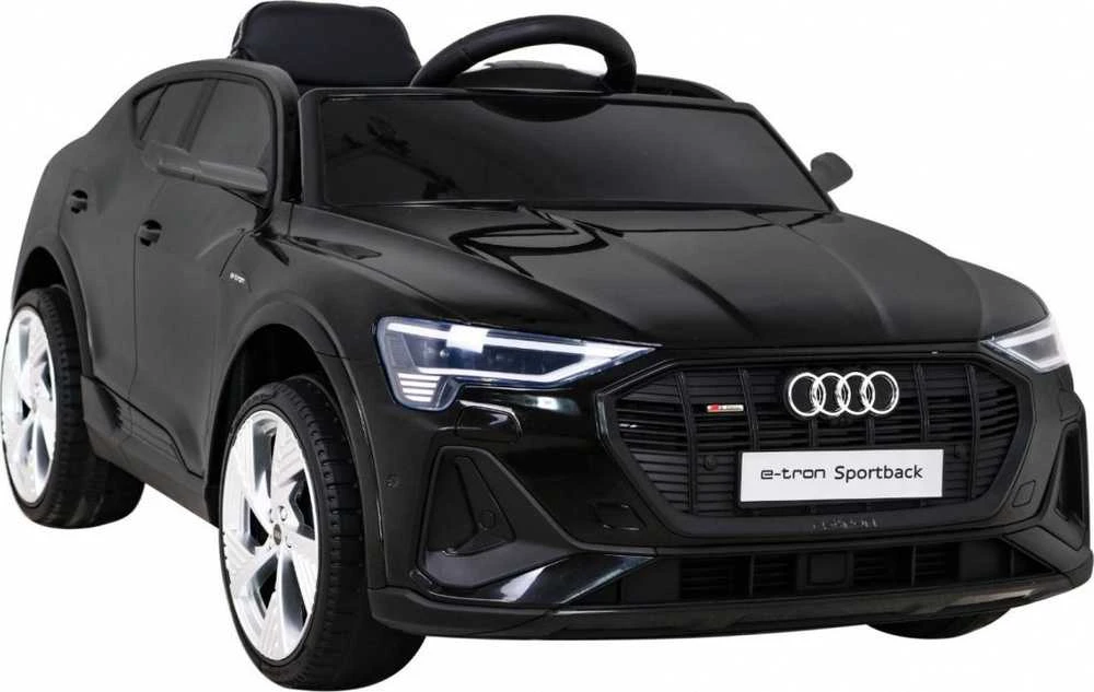 Ramiz Elektromobilis vaikams Audi E- Tron QLS-6688, 4x4, juodas