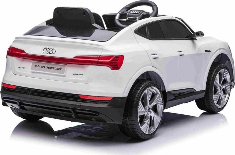 Ramiz Elektromobilis vaikams Audi E- Tron QLS-6688, 4x4, baltas