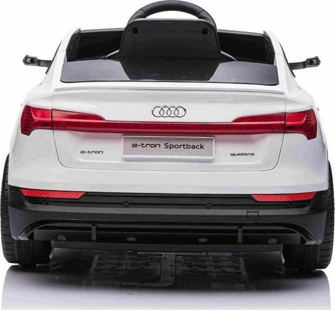 Ramiz Elektromobilis vaikams Audi E- Tron QLS-6688, 4x4, baltas