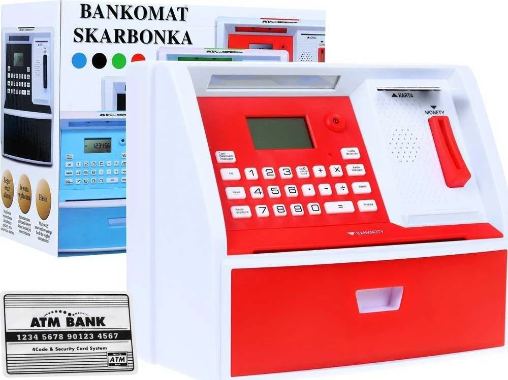 Ramiz ATM piggy bank su lenkiška verte