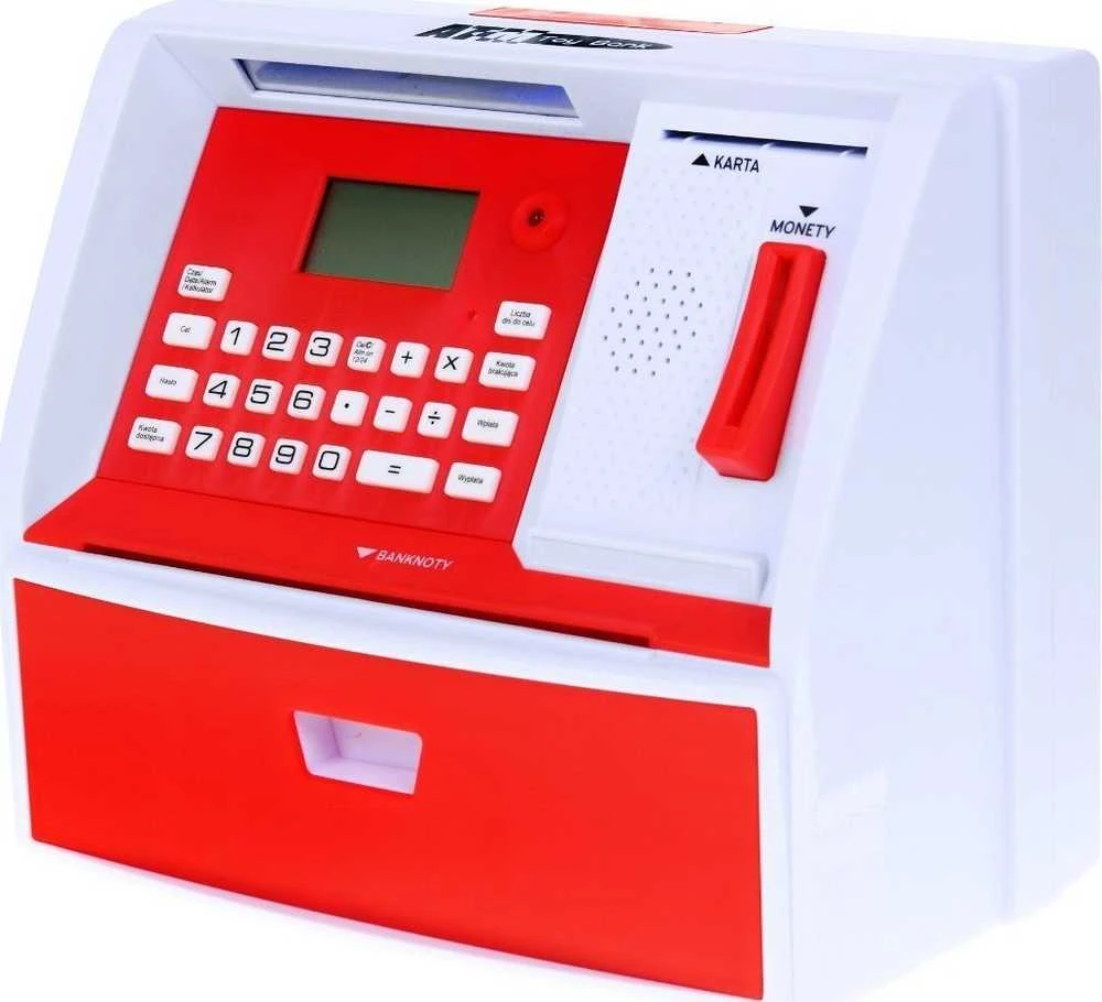 Ramiz ATM piggy bank su lenkiška verte