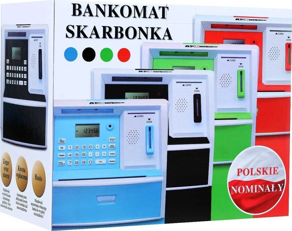 Ramiz ATM piggy bank su lenkiška verte