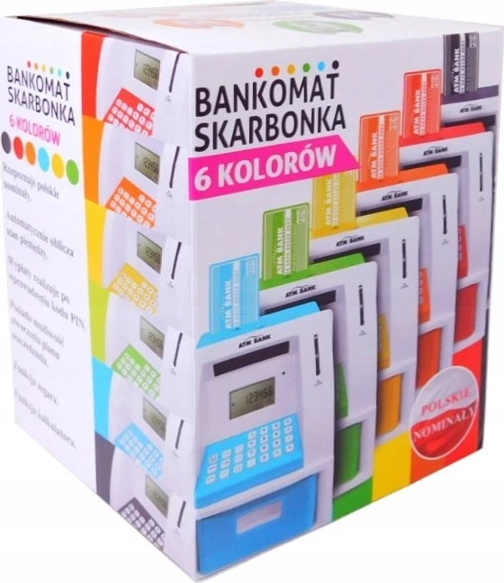 Ramiz Vaikiška taupyklė 3+ mėlyna Interaktyvios funkcijos + bankomato kortelė