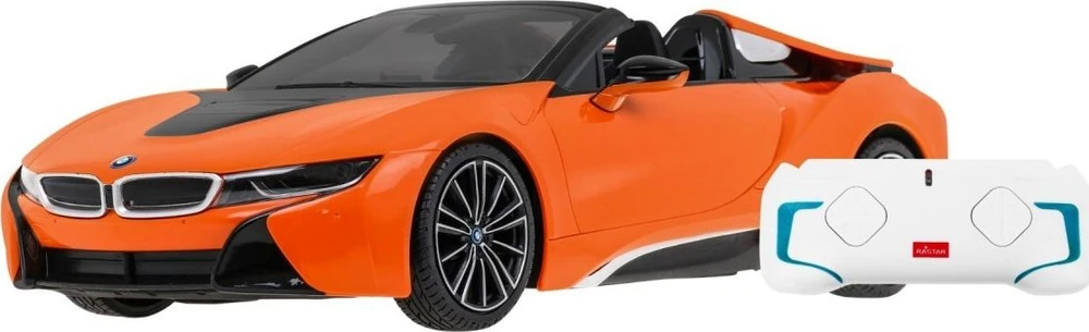 Rastar Nuotoliniu būdu valdomas BMW i8 Roadster žaislas