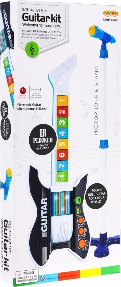 Ramiz Elektrinė gitara vaikams su priedais