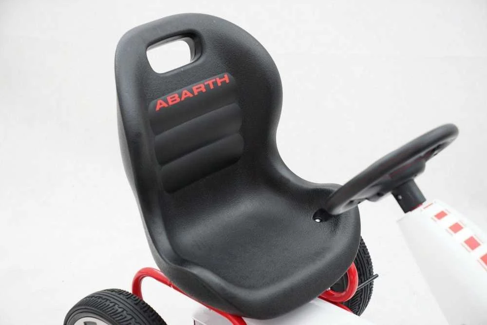 Ramiz Minamas kartingas GoKart ABARTH baltos spalvos