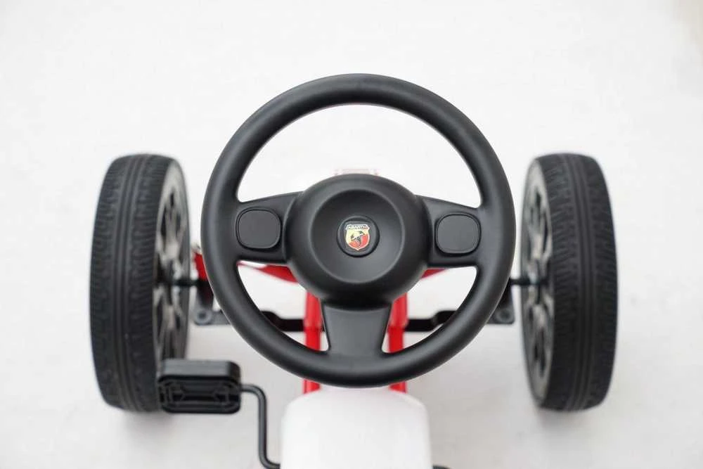 Ramiz Minamas kartingas GoKart ABARTH baltos spalvos