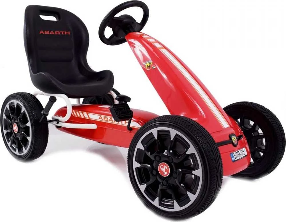 Ramiz Minamas kartingas GoKart ABARTH baltos spalvos