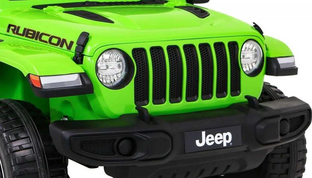 Ramiz Elektromobilis Jeep Wrangler Rubicon, Žalias