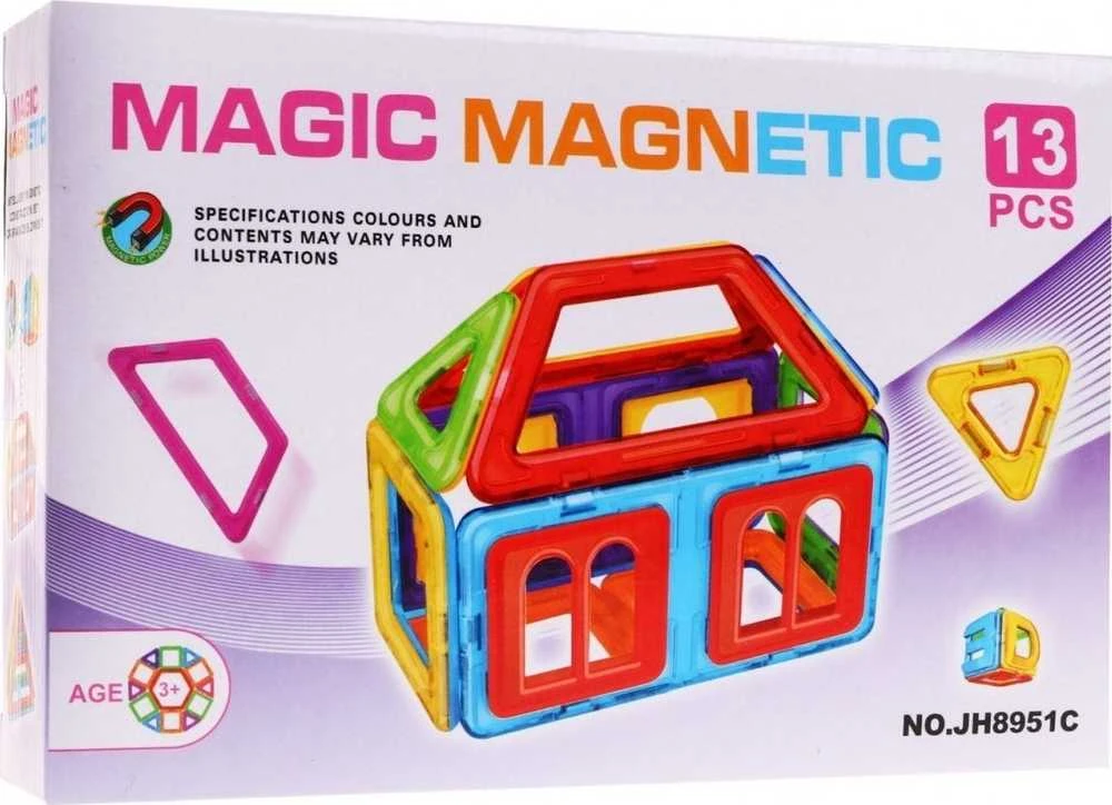 Ramiz Mini magnetinis konstruktorius, 13 vnt, 3+