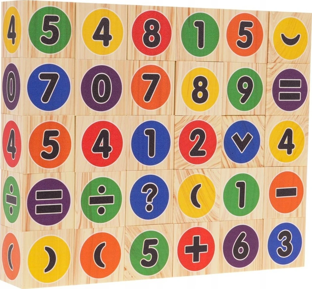 Ramiz Matematikos mokymosi kaladėlės vaikams