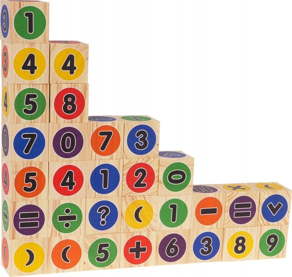 Ramiz Matematikos mokymosi kaladėlės vaikams