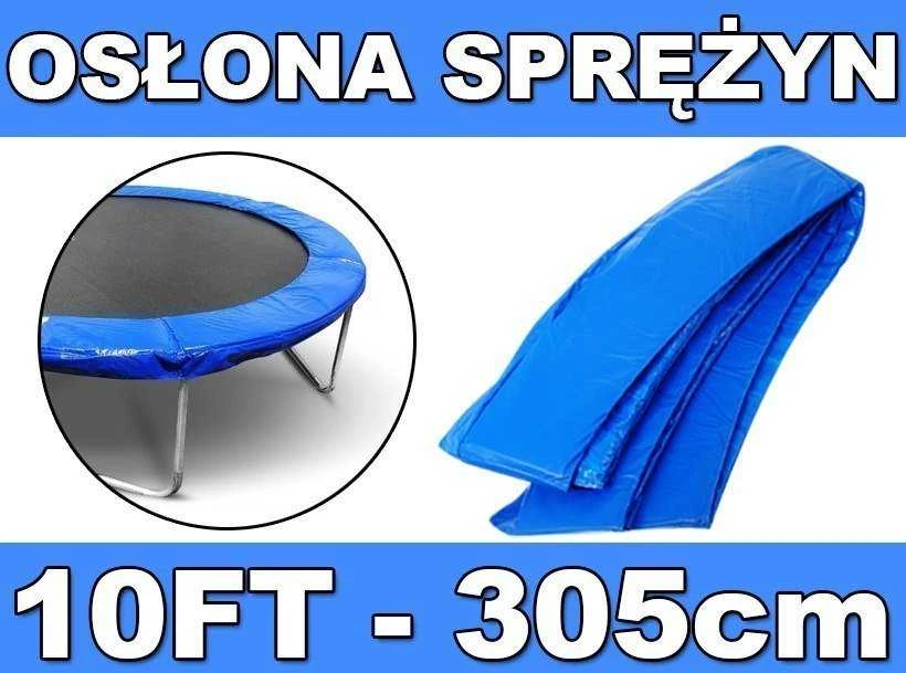 RAMIZ Spyruoklių apsaugos danga batutui 10FT / 305cm PAD, mėlyna
