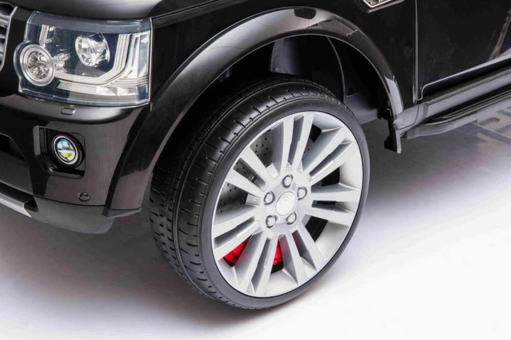 Ramiz Elektromobilis Land Rover Discovery, juodas