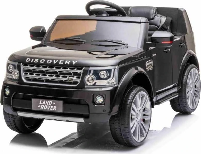 Ramiz Elektromobilis Land Rover Discovery, juodas