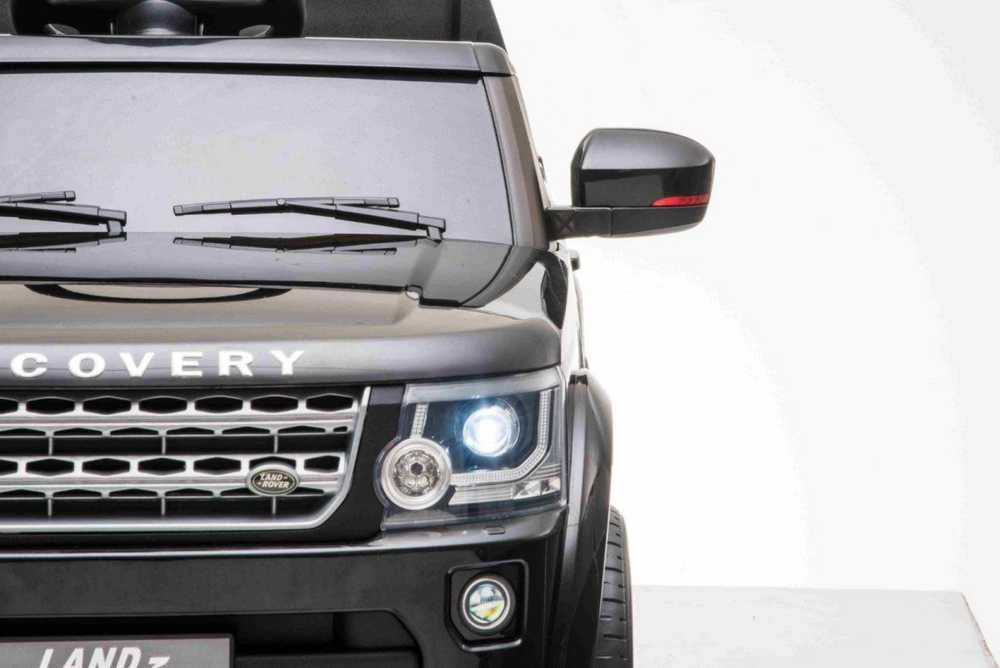 Ramiz Elektromobilis Land Rover Discovery, juodas